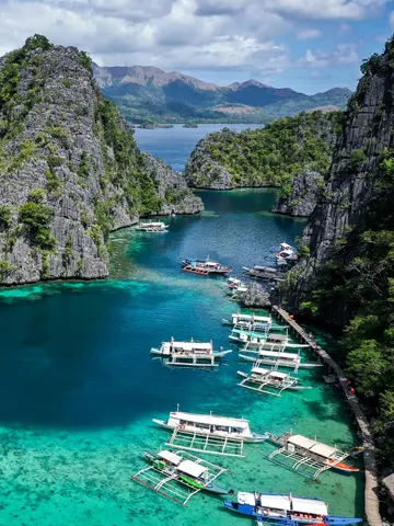 Coron sur Palawan aux Philippines